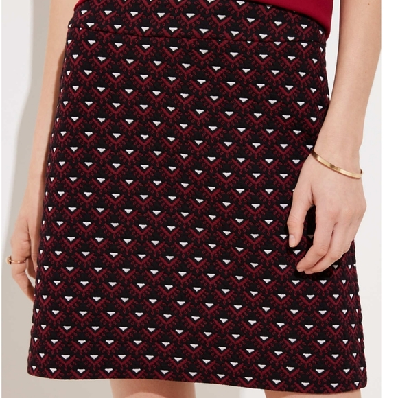 Loft geo shift skirt 12 NWT - Picture 1 of 7